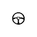 Pro Armor Formula Circle 13" Steering Wheel with Suede P081272