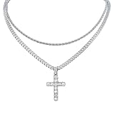 sterling silver cross pendant mens Perfect Gift Choice: A thoughtful gift for someone special, this stunning piece combines luxury, meaning, and timeless beauty - a perfect addition to any jewelry collection