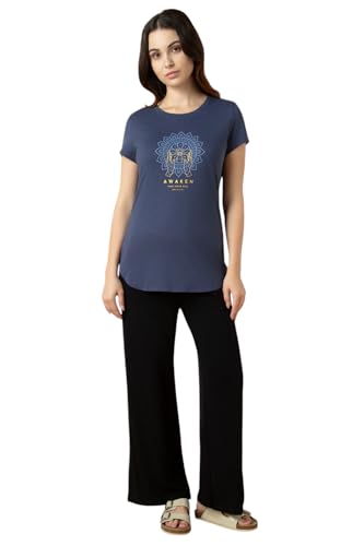 Image of Van Heusen Women's Cotton Regular Fit T-Shirt