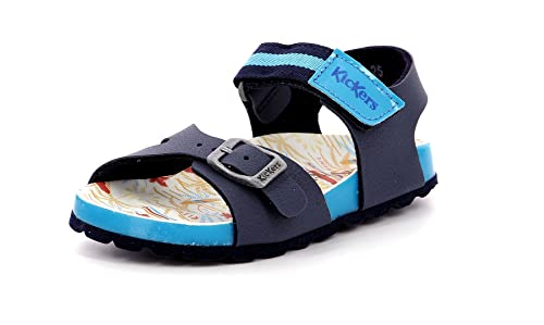 KICKERS Sostreet, Sandalia, Marina Azul Surf, 24 EU