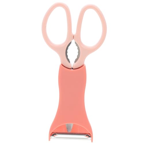 OFFSCH Convenient Food Shear 1 Set of Kitchen Scissors Portable Peeler for Cooking Scissor