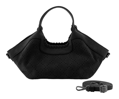 Sac à épaule FREDsBRUDER en cuir noir pour le quotidien