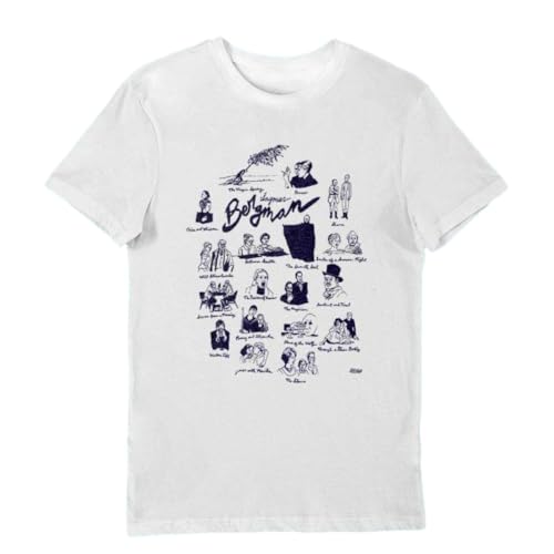 EIWOLJ Vintage The Virgin Spring Bergman Shirt Unisex TrendingWhiteL