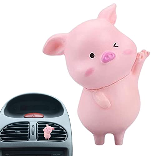 ar ventilação carro - Ambientadores carro 3D Pig, Ambientadores para carros - Difusor ar saída anima