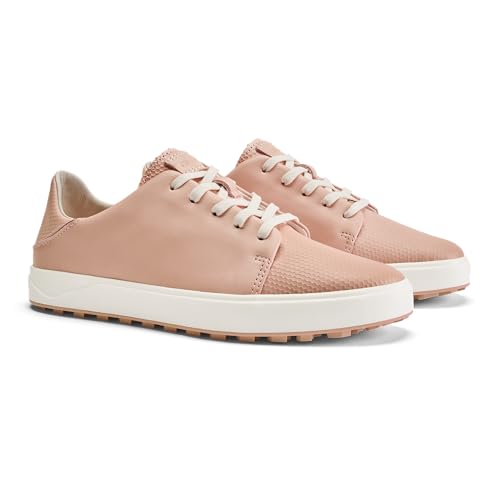 Image of OluKai Wailea Women's Golf Shoes, Spikeless Golf Shoes, Supple Full-Grain Leather & Contoured Footbed, Waterproof & Stain-Resistant