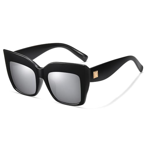 Modne modne ponadgabarytowe kwadratowe okulary przeciwsłoneczne dla kobiet luksusowe okulary przeciwsłoneczne w stylu retro odcienie okulary przeciwsłoneczne UV400 dla kobiet