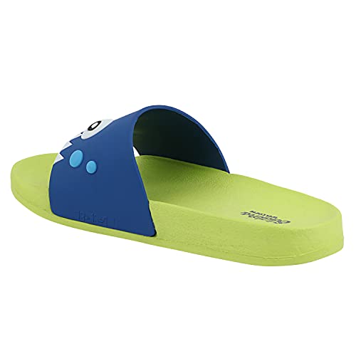 Image of WELCOME Unisex-Child Kids Flip-Flop Soft Comfortable Indoor & Outdoor Slippers Stylish Non-Slip Slide Home Casual Chappals For Boys & Girls