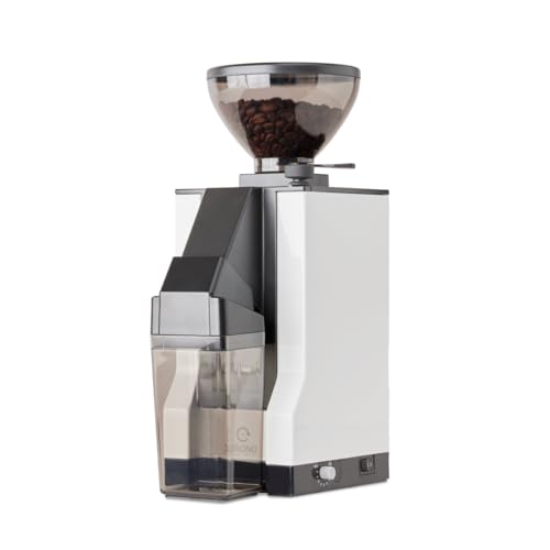 Image of Eureka Mignon Crono Brew Coffee Grinder | 150g | 50mm Steel Burrs | Timer | White | 150g, 50mm Steel Burrs, Timer