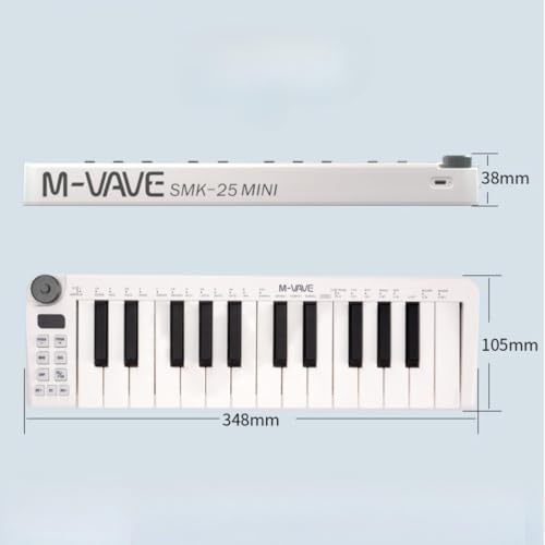 Dickly MIDI キーボード コントローラー 25 キー の商品画像 4