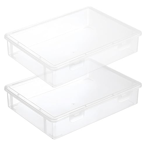 A4 Caja De Archivos De Almacenamiento (2 Paquetes),Paquetes Caja ...