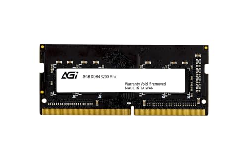 AGI DDR4-3200MHz (PC4-25600) 8GBx1 SODIMM 22-22-22-52 1.2V AGI320008SD138-ST MM10395