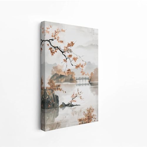 Tableau feuilles d'érable vintage pour une ambiance chaleureuse en cuisine et bureau