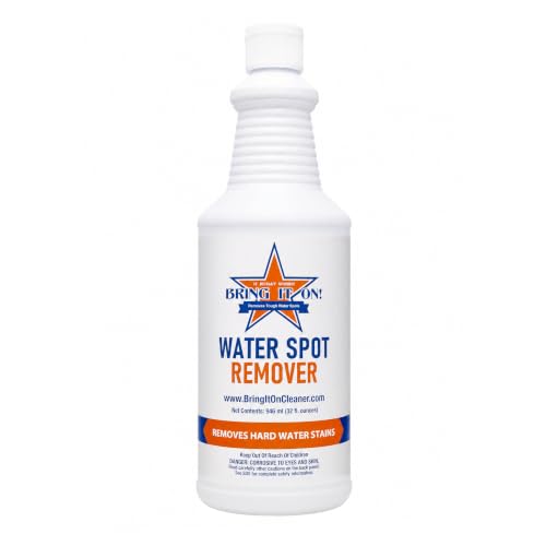Bring It On Cleaner Hard Water Stain Remover for Shower Glass, 32 fl oz