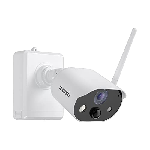 ZOSI C309 2K 3MP Cámara de Vigilancia IP WiFi de Batería Recargab...