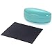 ALTEC VISION Sunglasses Case - Fits Extra Large Frames - Turquoise/White