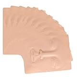 Tattoo Practice Skin 10pcs Practice Skin For Face Permanent Face Makeup Silicone Skin Tattoo Trainin