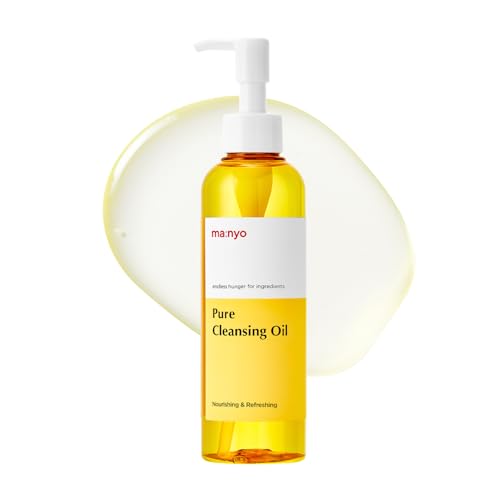 ma:nyo Pure Cleansing Oil, Natural Oil Cleanser for Face, Makeup Blackhead Remover, Korean Skin Care, 6.76 fl oz (200ml)