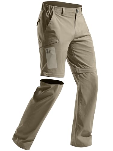 FREE SOLDIER Men's Outdoor Convertible Hiking...