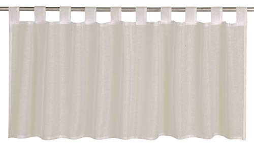 Elbersdrucke Effecto 09 Rideau Brise-bise Polyester Beige 48 x 140 cm Cover