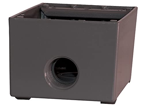 Sigma Engineered Solutions, Bronze Sigma Electric 14250Br 1/2-Inch 3 Hole 1-Gang Box #TOP2