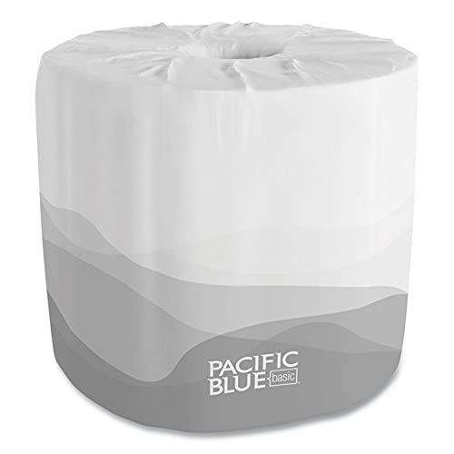Pacific Blue Basic 2-Ply Embossed Toilet Paper (previously branded Envision), 19880/01, 550 Sheets Roll (Pack of 1) image 2