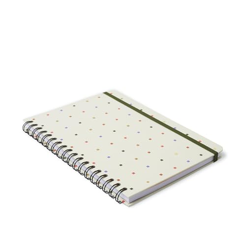 Caderno Espiral Trama Pautado 17x24 Pontos, Cicero