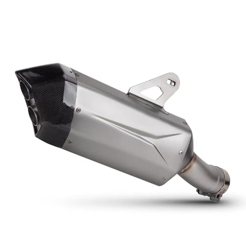 Echappement moto R1300R carbone anti chaleur silencieux 60mm pour remplacer origine