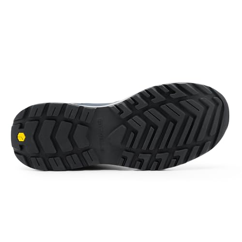 Image of FitVille Mens Wide Hiking Shoes Outdoor Walking Shoes Trekking Trails Sneakers with Slip Resistant