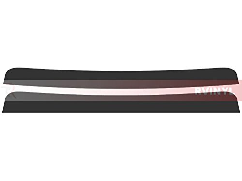 Rvinyl Window Tint Kit Compatible with Hummer H2 2003-2009 - Windshield Strip Visor - 20%