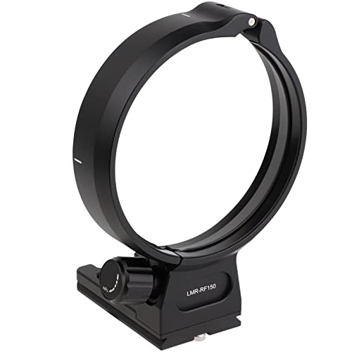 Haoge LMR-RF150 Tripod Mount Ring Lens Collar for Canon RF100-500mm F4.5-7.1 L IS USM Lens Stand Base Canon RF-Mount built-in Arca Type Quick Release Plate - Image 3