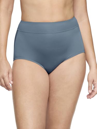Image of Warner's Women's No Pinching No Problems Hi Cut Brief Panty
