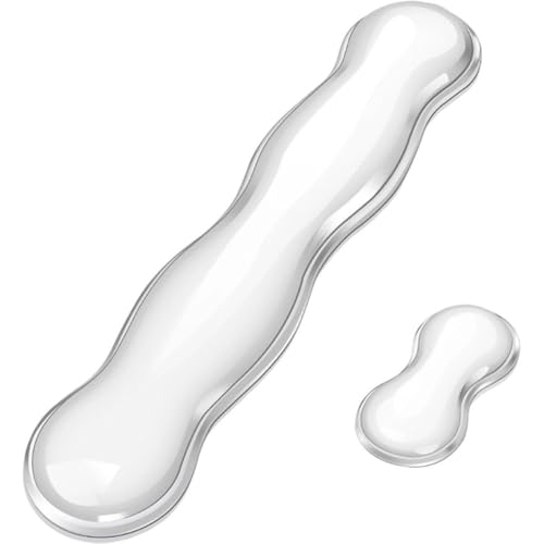 Repose-poignet ergonomique en silicone transparent de qualité supérieure - 8