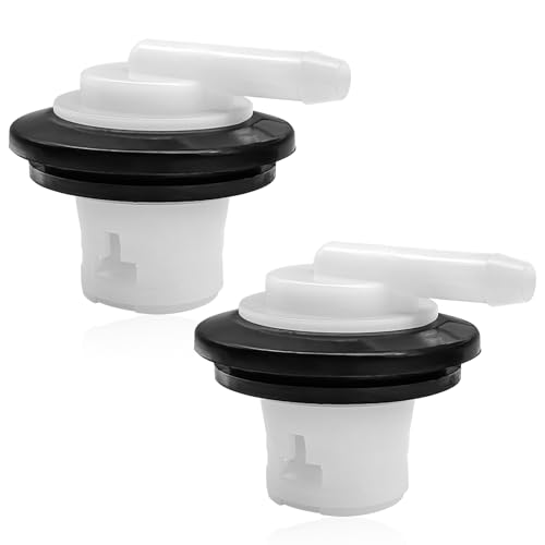 Stymart Gas Tank Vent Rollover Valve, Fuel Tank Vent Valve with Grommet Seal Kit, Compatible with Jeep Cherokee XJ Wagoneer 84-96, Comanche MJ 86-92, Wrangler YJ 87-95, Grand Cherokee ZJ 93-96 (2 pcs)