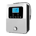 OUOQNUE Alkaline Water Ionizer Machine, Adjustable 2.8-11 pH and Hydrogen-Rich Water System, 5 Modes, Countertop or Wall-Mounted Design, Ideal for Home and Office Use White