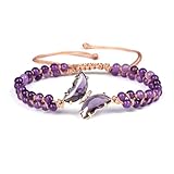Taille ajustable et matériau naturel : le bracelet convient aux poignets de 13,9 à 18,3 cm (5,5 à 7,2 pouces). Il est composé de pierres précieuses naturelles soigneusement sélectionnées, chacune unique à sa manière, mettant en valeur la beauté de la nature à travers des variations de couleurs et de textures.