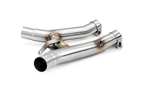DOMINATOR Racing Down Pipe Mid pipe compatible with GSXR 1300 Hayabusa 2008-2019