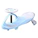 Voiture de Torsion pour Enfants 1-3-6 Ans Hommes et Femmes Baby Yo Car Girl Flash Slow Wheel Swing Wheel Slide Xuan - Worth Having (Color : Light Blue)