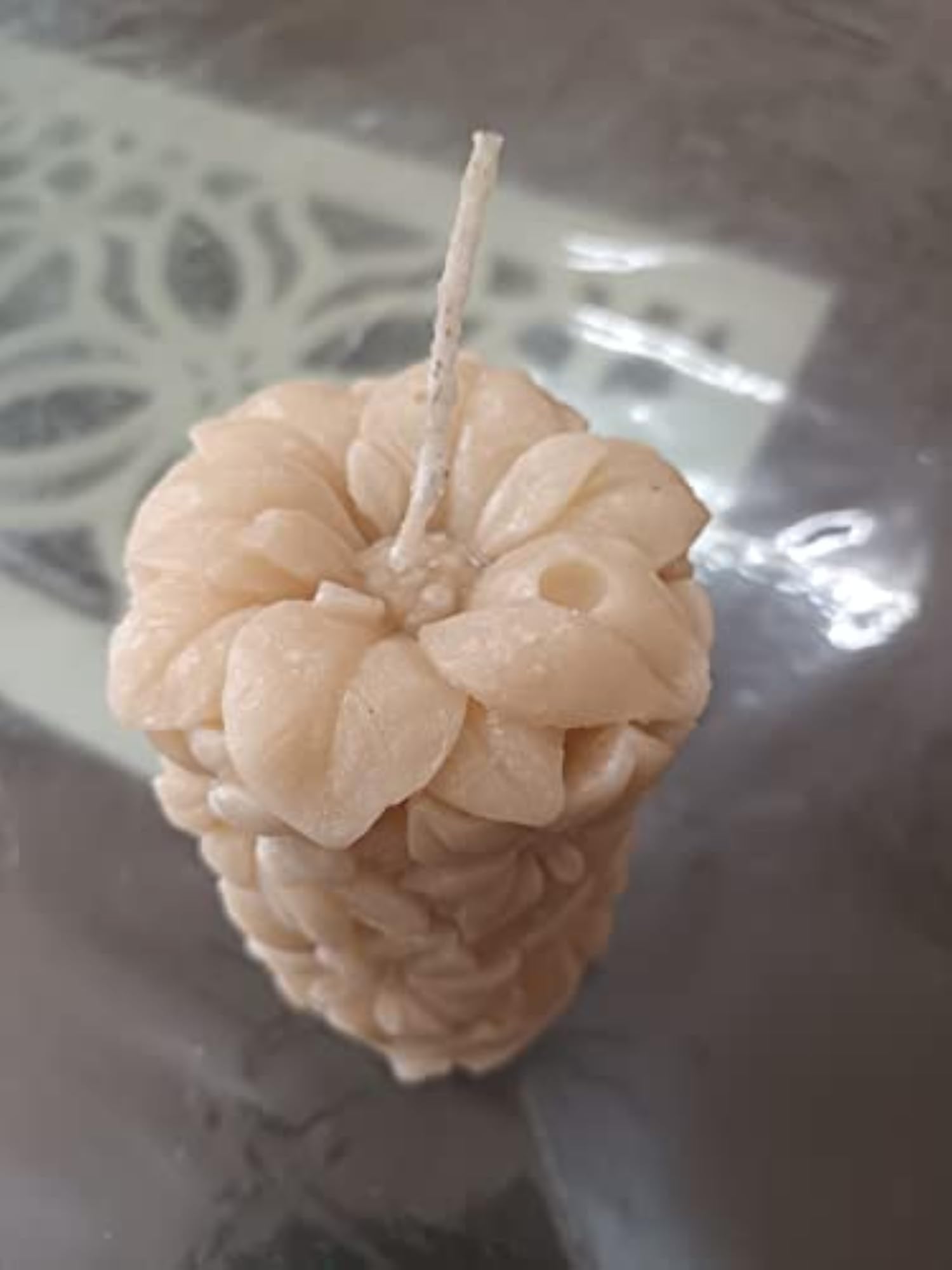 Bee Wax Flower Candle, Decorative Piece