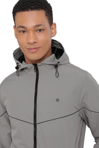 Image of Allen Solly Men Cotton Hooded Neck Jacket