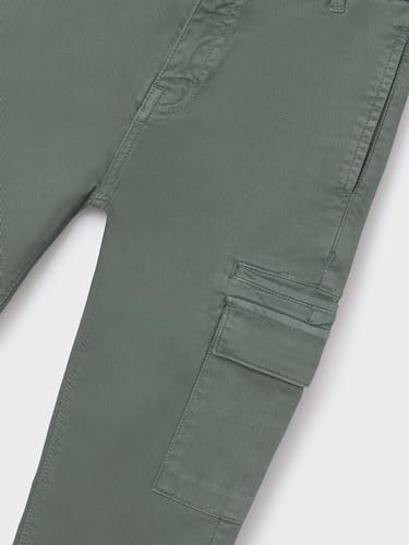 Mayoral Slim fit Cargo Pants for Boys Agave3