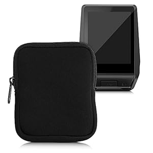 kwmobile hoesje voor e-bike display – Waterdichte display cover elektrische fiets – Van neopreen in zwart