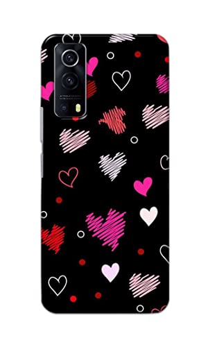 Image of PRINTFIDAA Vibrations of Love Hard Back Cover for Vivo Y53S / IQOO Z3 Back Cover -(P6) KAT1009