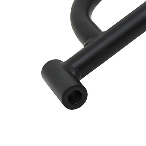 COPART Motorcycle Rear Luggage Rack with Hand Grip Rail Bar for Honda CRF250L CRF250M CRF250 Rally 2012-2019 (Black)