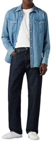 Levi's Jean Droit décontracté 555 pour Homme, Welcome to The Game, 36W x 32L