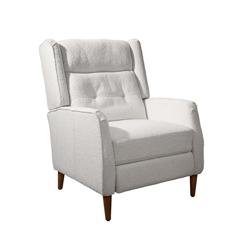 Sillón Reclinable Ajustable Blanco miniatura 1