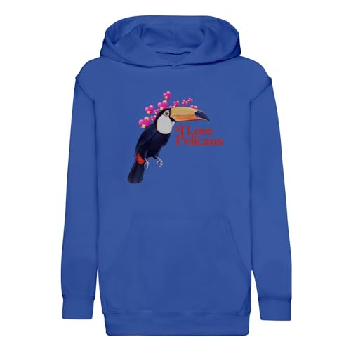 Sweat à capuche enfant parodie collage vintage toucan blague humour