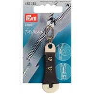 Preisvergleich Produktbild Prym 482345-1 WW482345, grau, Leder / Metall, 1 Stück