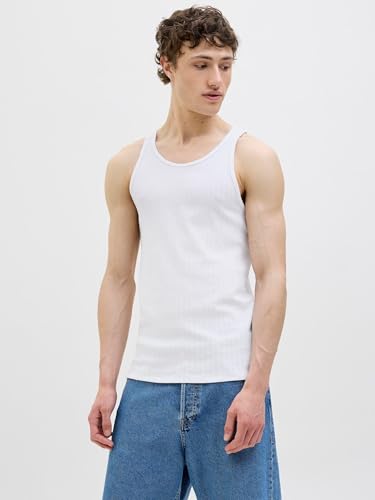 JACK & JONES Male Tanktop Einfarbig Tanktop – Ansicht 2