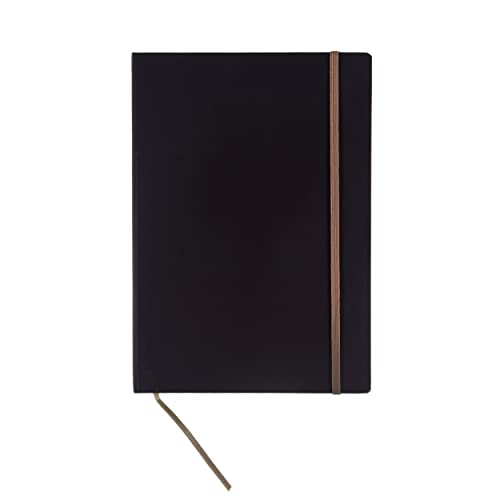 Carnet Fabriano Ispira A5 ligné marron à couverture rigide et élastique