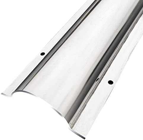 Cubiertas De Cables De Suelo para Cables, Corrector De Cables Pintable, Canaleta Resistente Al Calor, Gestión De Cables De TV Montada En La Pared De Acero Inoxidable,Regular,Cable De 4 Cm/1,6 Pulg